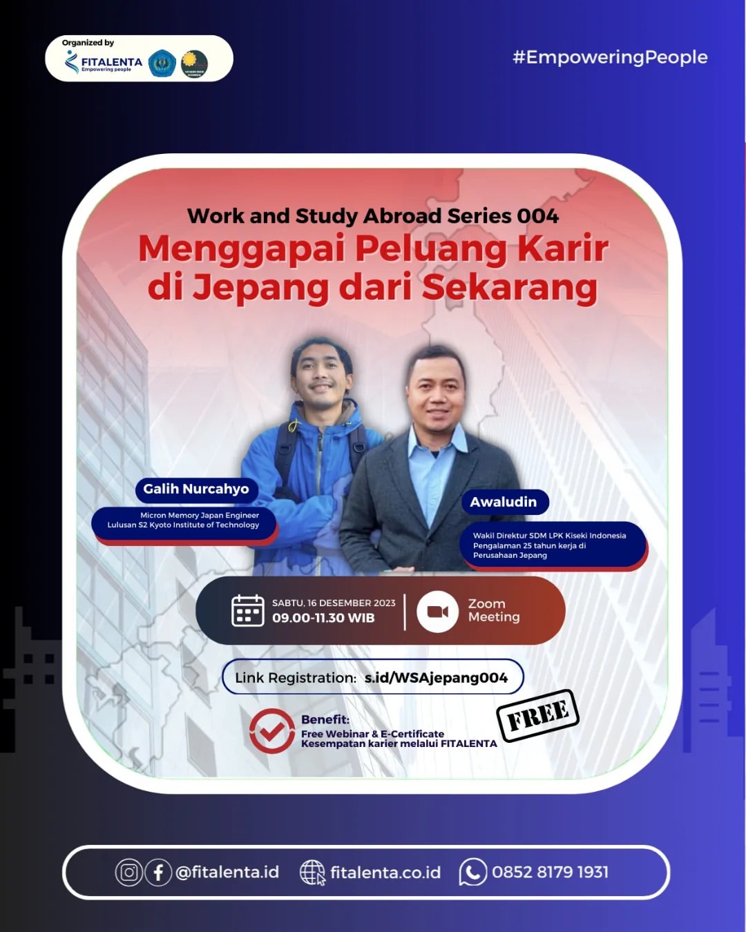 Work and Study Abroad Series 004: Menggapai Peluang Karir di Jepang dari Sekarang